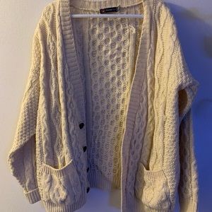 Oversized Scottish Wool Sweater